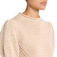 Ulla Johnson - Pia Top - beige - clothing - cotton - blend
