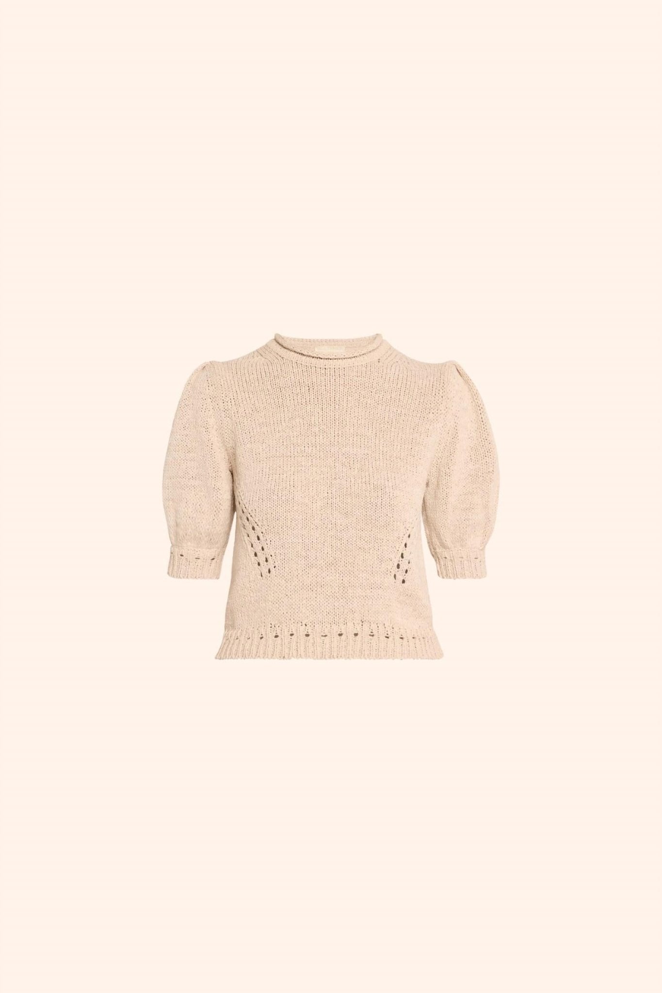 Ulla Johnson - Pia Top - beige - clothing - cotton - blend
