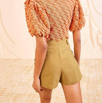 Ulla Johnson - Sadie Short - clothing - cotton - blend - green