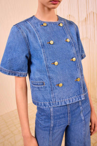 Ulla Johnson - Serge Short Sleeve Jacket