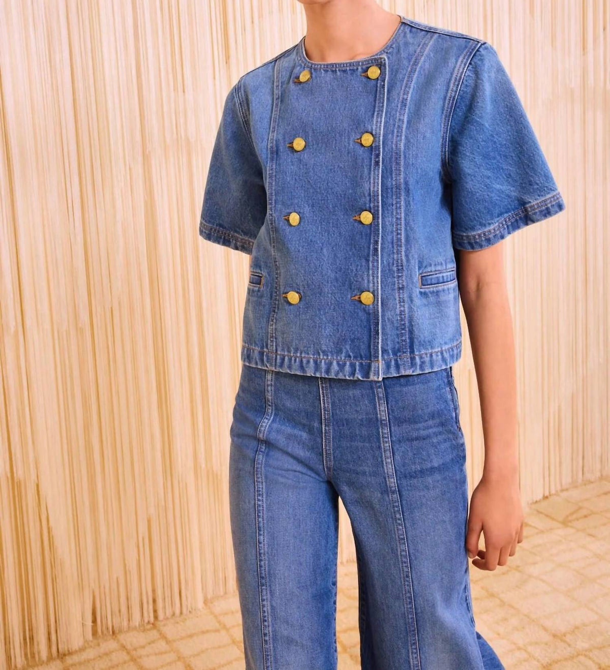 Ulla Johnson - Serge Short Sleeve Jacket