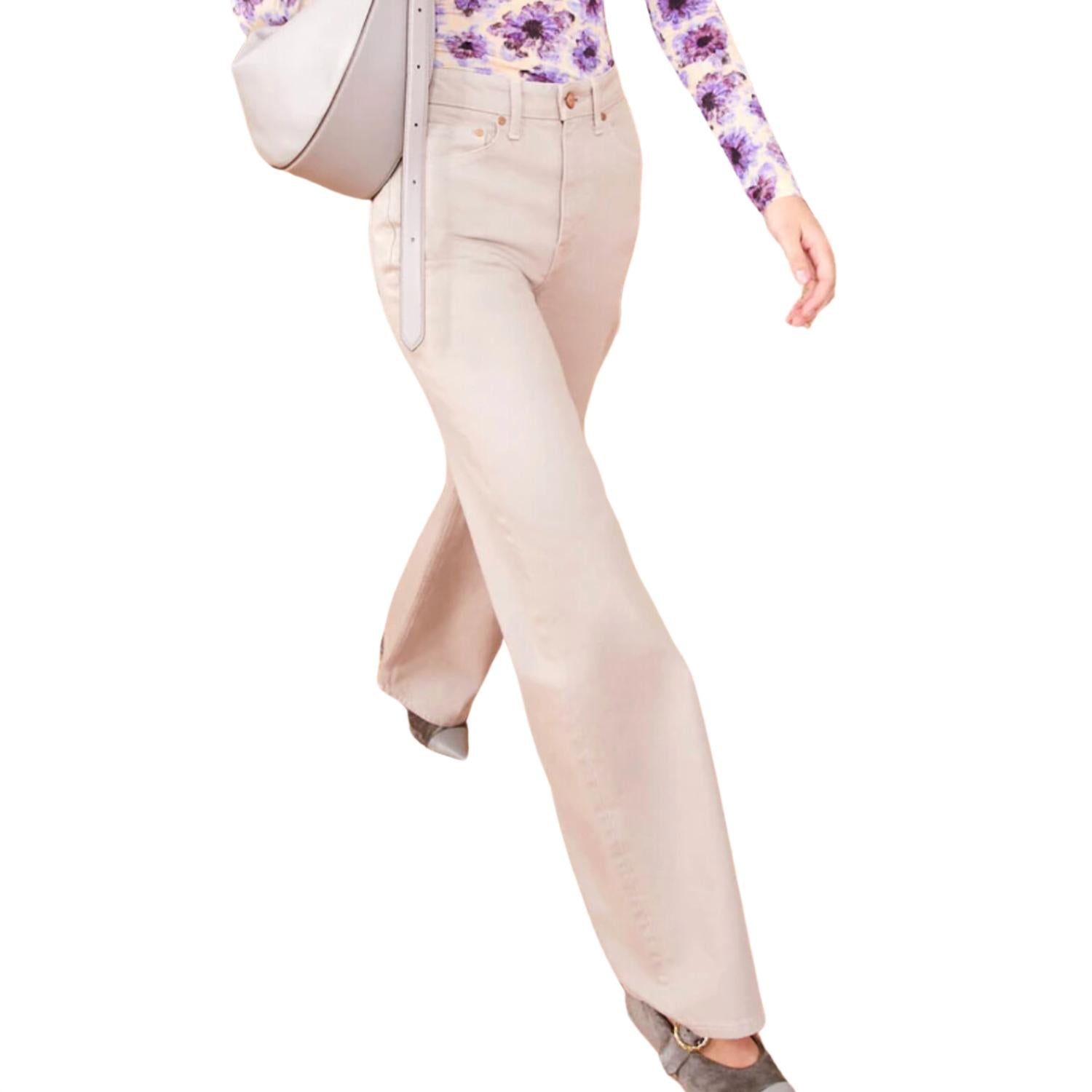 Ulla Johnson - The Willow Jean - clothing - flare - grey