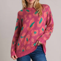 Umgee - Ainsley Leopard Sweater