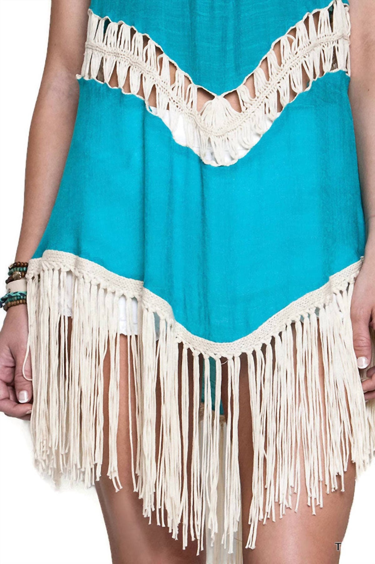 Umgee - Crochet Fringe Tunic