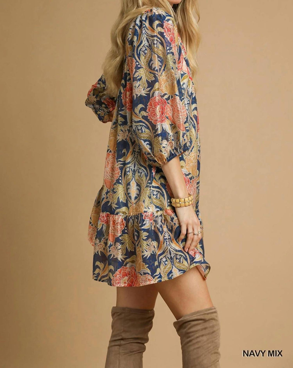 Umgee - Fall Floral Dress