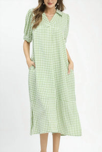 Umgee - Gingham Dress
