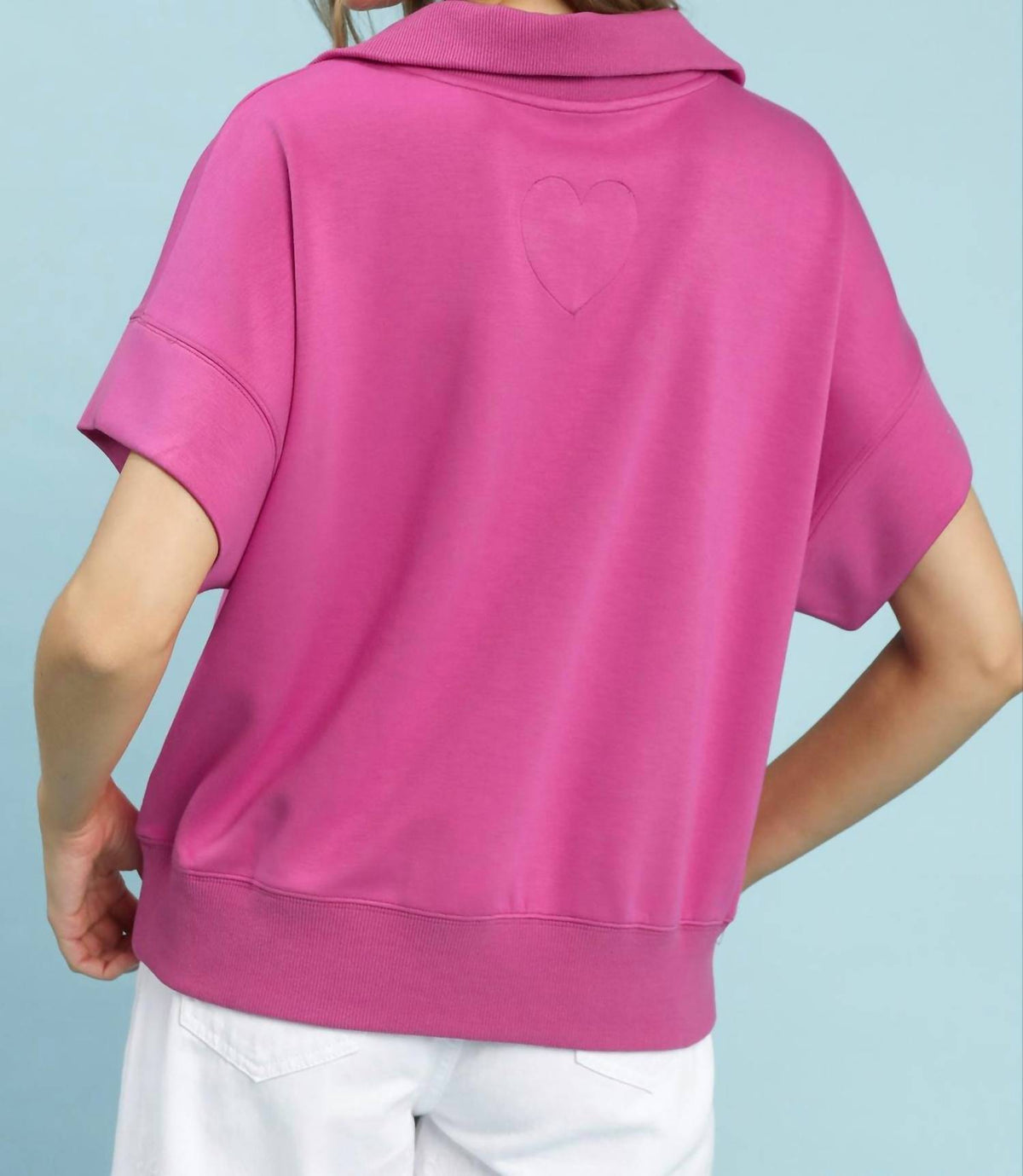 Umgee - Half Zip Sweatshirt