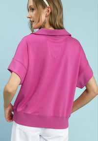Umgee - Half Zip Sweatshirt