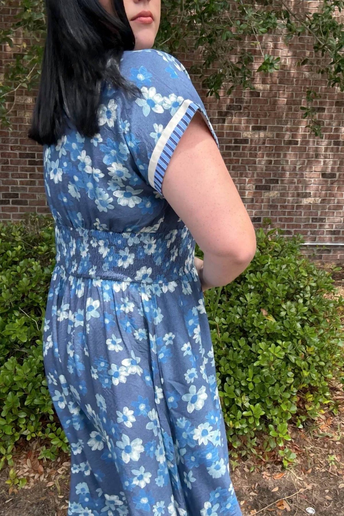 Umgee - Henley Shift Midi Dress