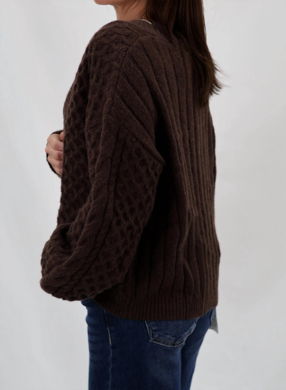 Umgee - Hershey Button Cardigan