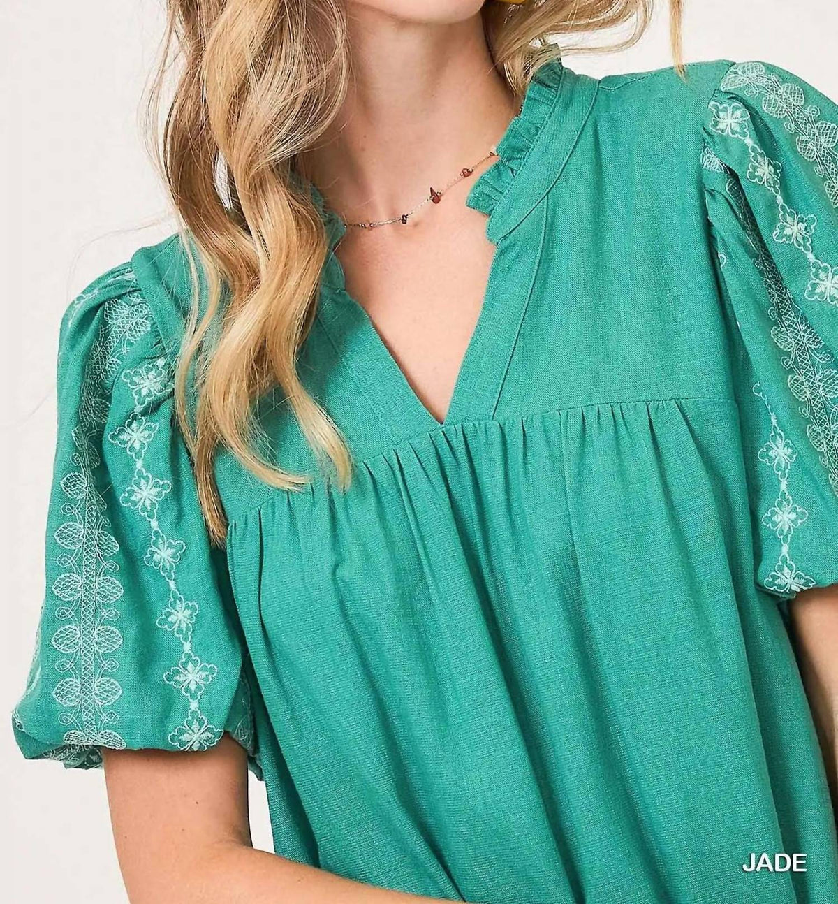 Umgee - Embroidered Dress