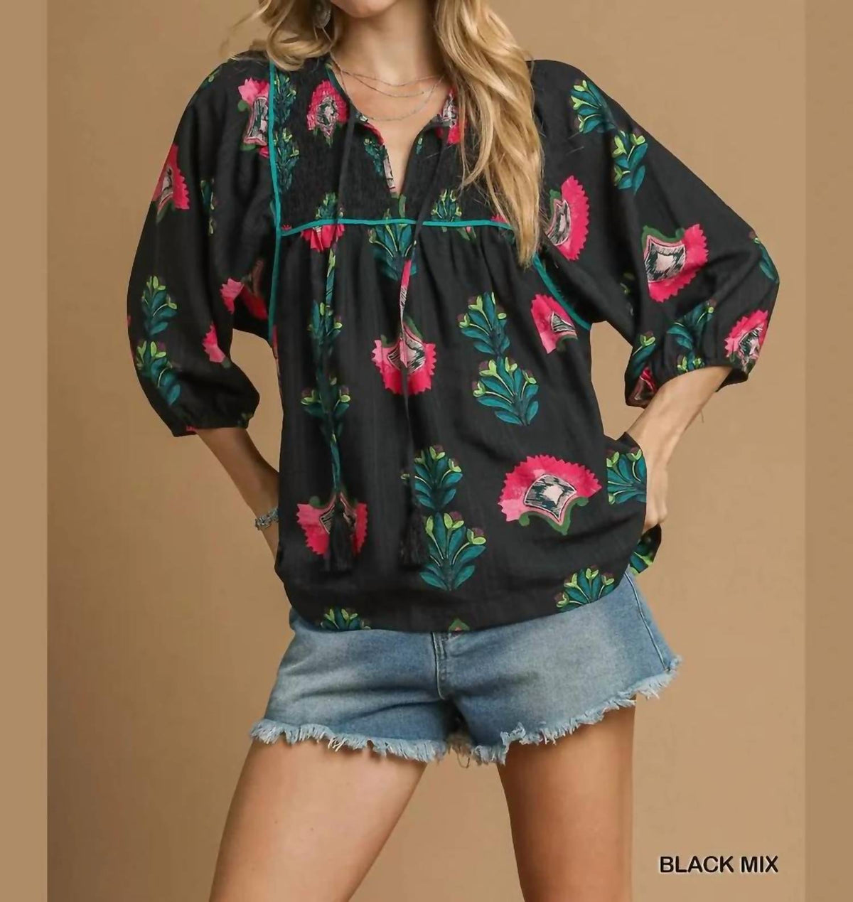 Umgee - Wildflower Fields Blouse