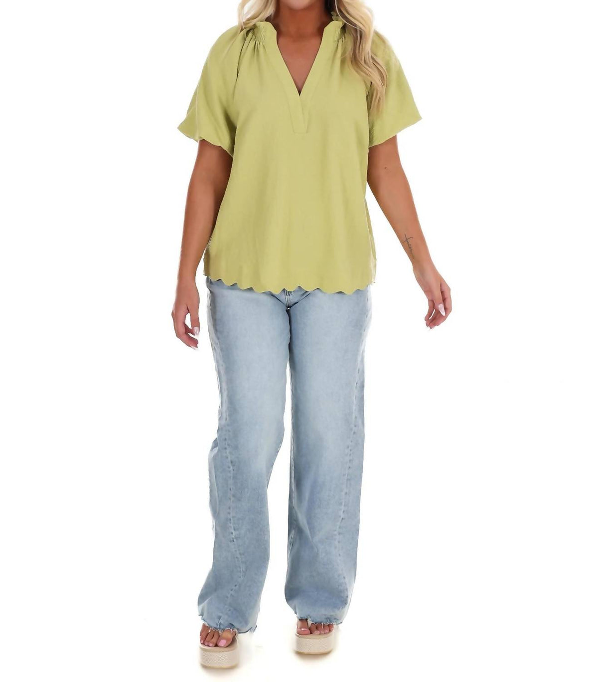 Umgee - Women's Easy Daydream Textured Top