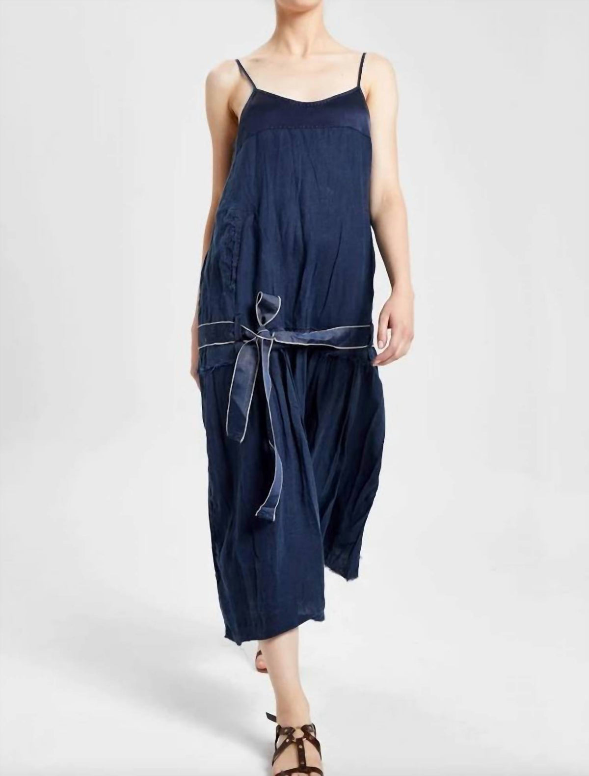 Umit Unal - Linen Midi Sundress