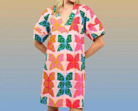 Uncle Frank - Flutter Shift Mini Dress