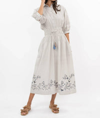 Uncle Frank - The Bird on a Wire Midi Dress