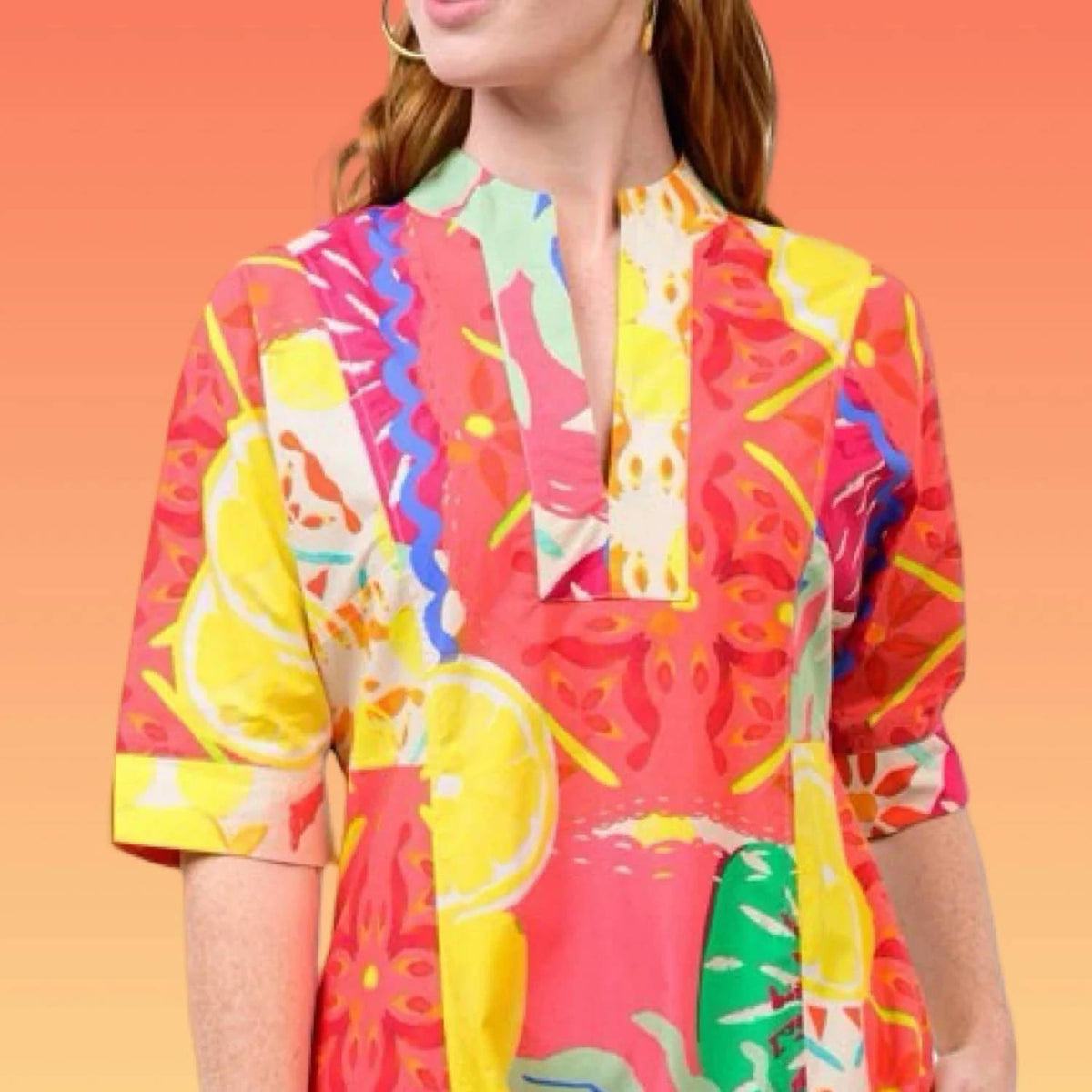 Uncle Frank - The Fruit Fusion Midi Dress