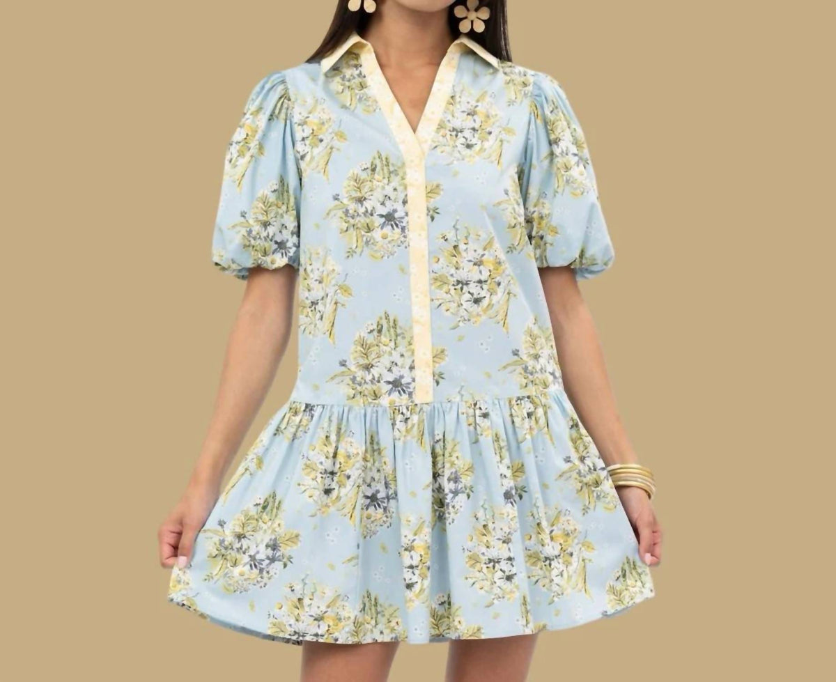 Uncle Frank - The Meadow Song Collared Shift Dress