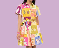 Uncle Frank - The Patchwork Mini Dress