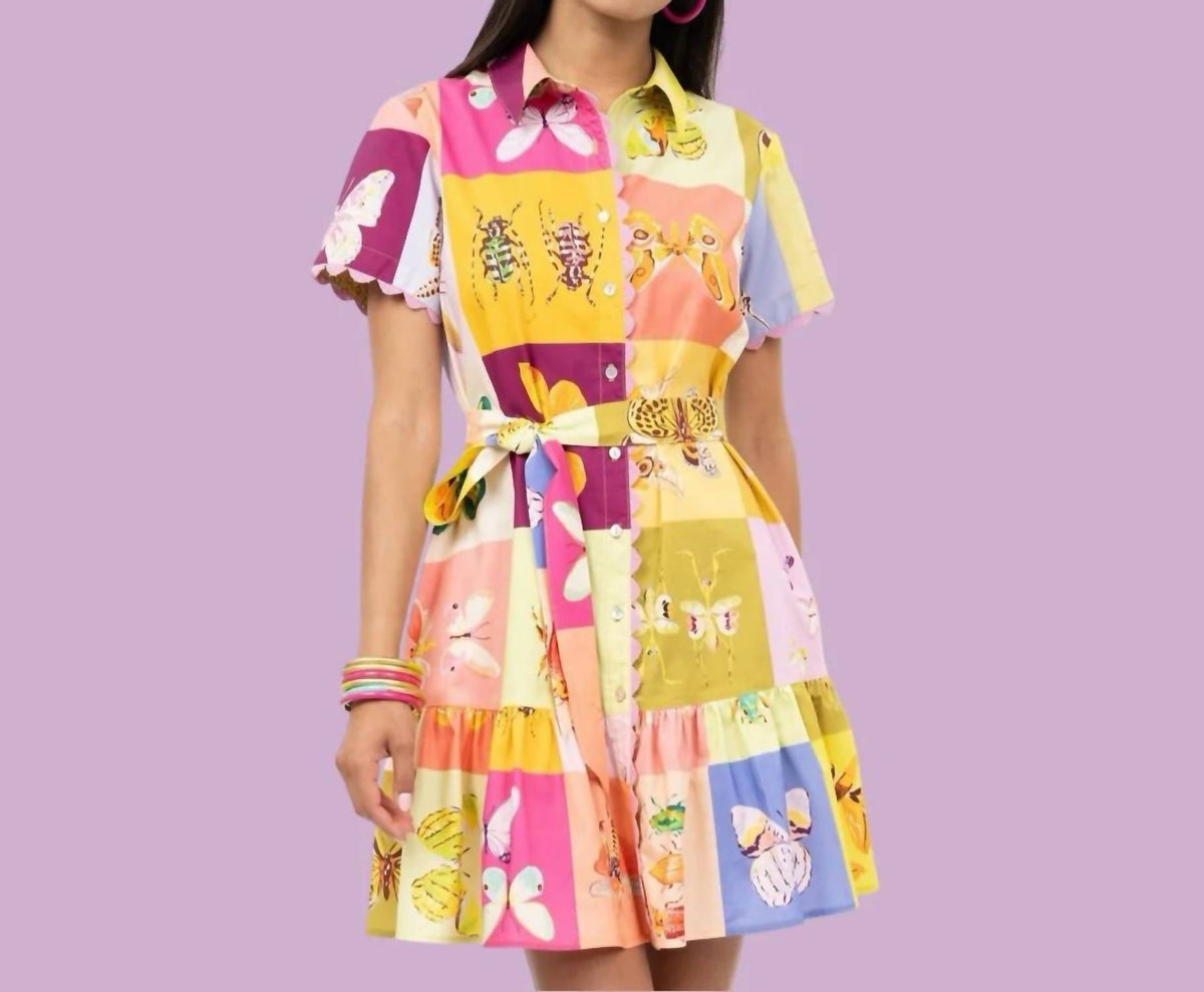 Uncle Frank - The Patchwork Mini Dress