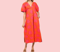 Uncle Frank - The Solis Medallion Midi Dress
