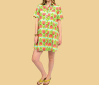 Uncle Frank - The Tulip Tango Swing Dress