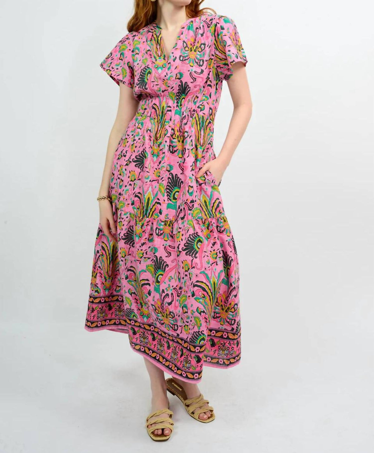 Uncle Frank - Tropical Borders Dress