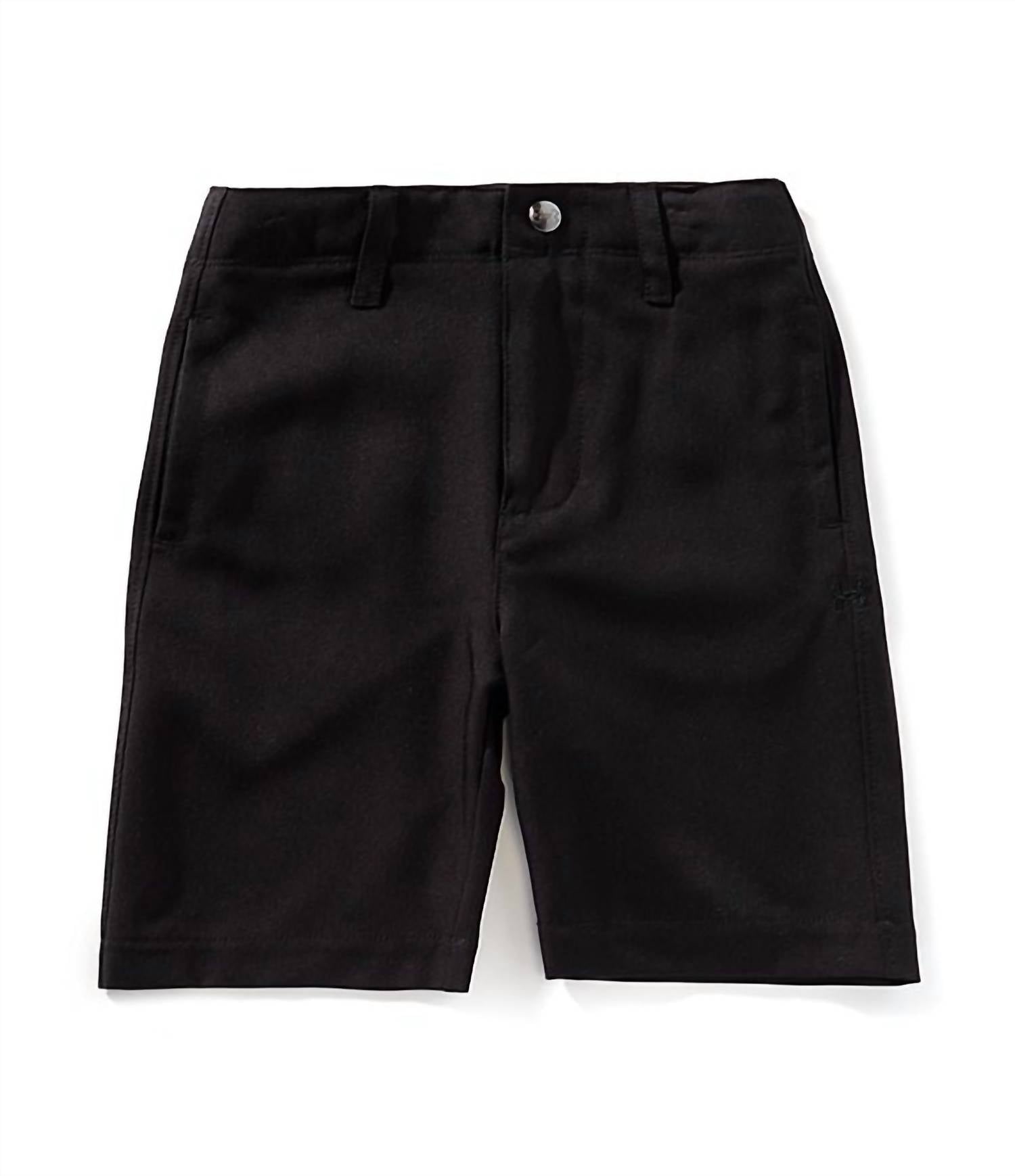 Under Armour - Boy's Golf Medal Play Short - black - bottoms - clothing