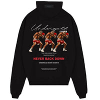 Undergold - Dreamers "never Back Down" Hoodie - black - clothing - graphic