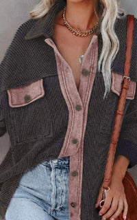 Unishe - Mattie Waffle Shacket