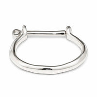 Unode50 - Unisex Shackle‑style Clasp Bangle Bracelet