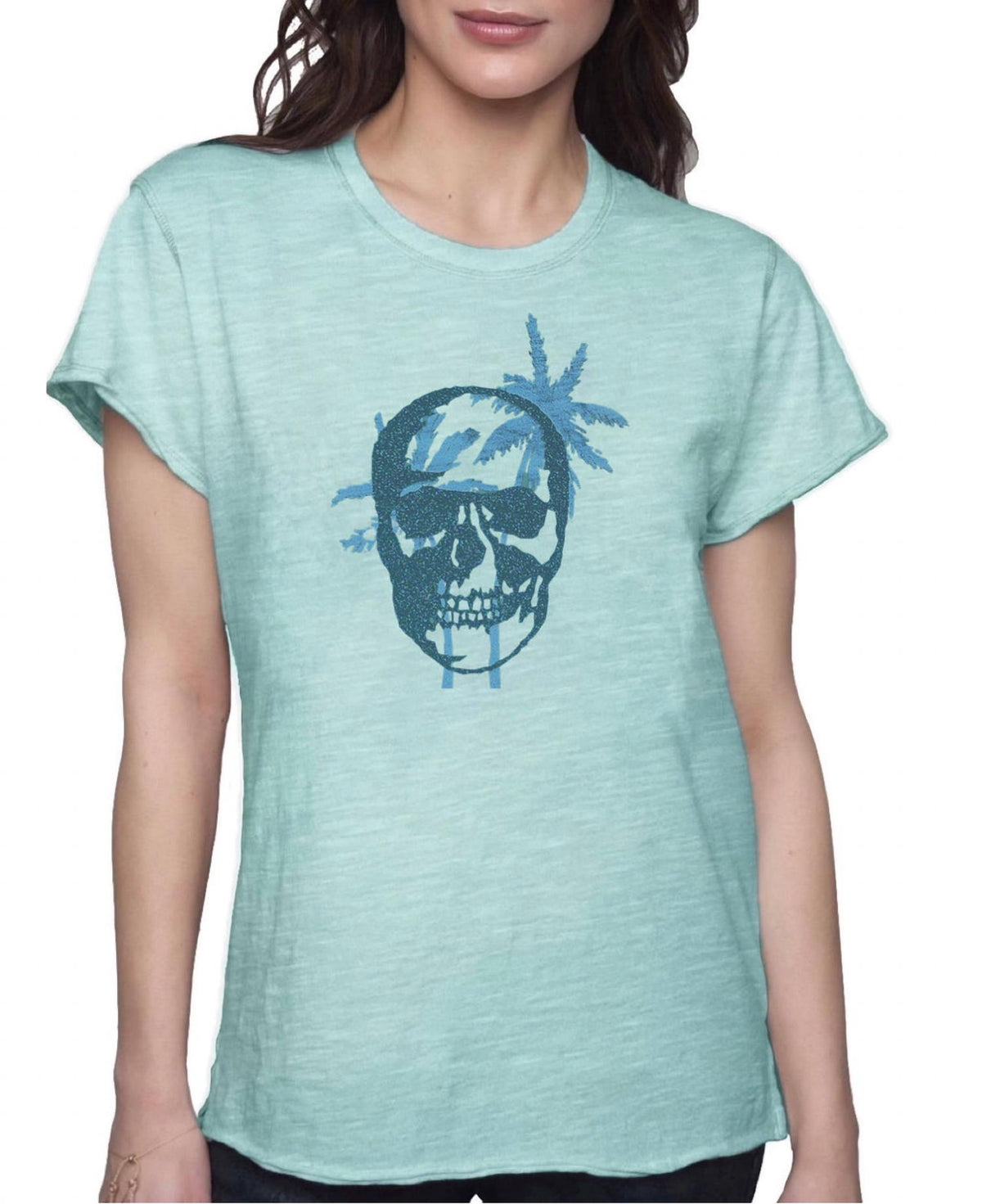 Unsweetened - Palm Skull Tee