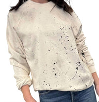 Unsweetened - Women's Splatter Sweatshirt - clothing - hoodies - patterned