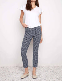 Up! - Button-vent Ankle Pants