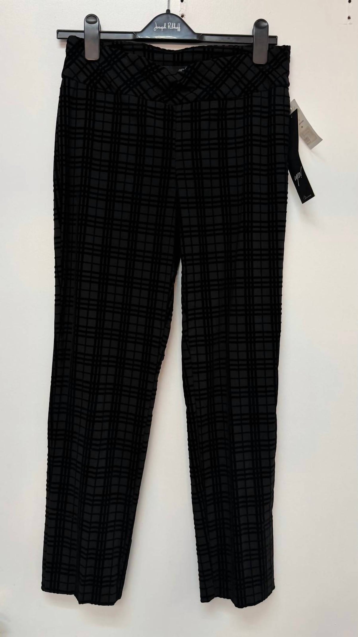 Up! - Women's Plaid Flocked Pants