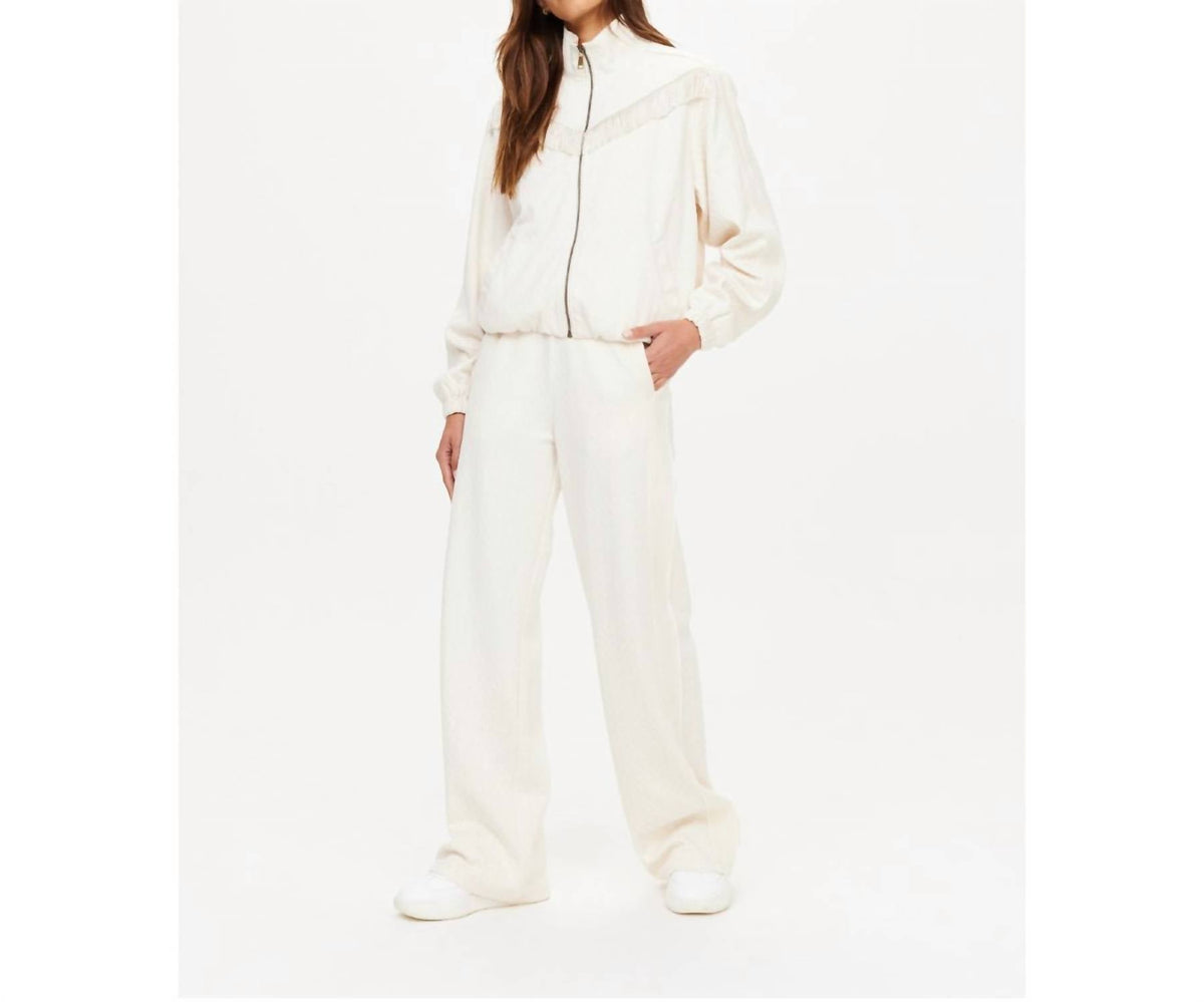 The Upside - Bow N Arrow Fringe Zip Jacket