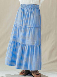 Urban Daizy - Bayview Tiered Maxi Skirt