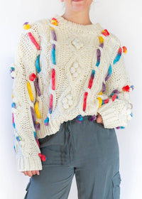Urban Daizy - Entangled Cable Knit Sweater
