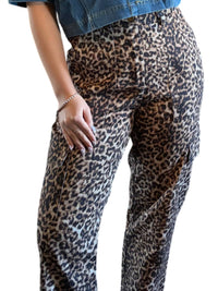 Urban Daizy - Print Cropped Cargo Pants