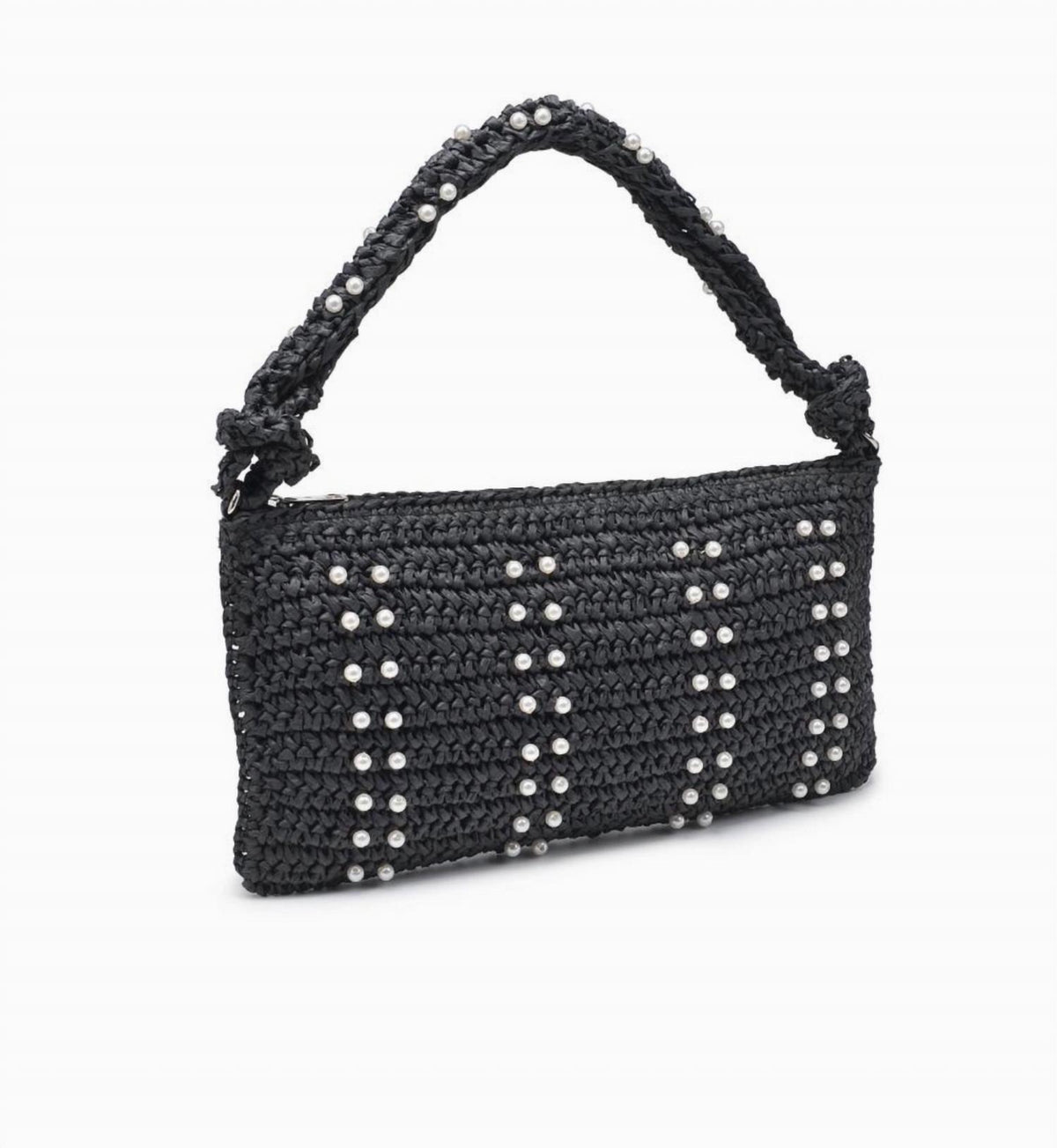 Urban Expressions - Women's Clarissa Straw Shoulder Bag