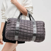 Urban Expressions - Quilted Puffer Duffel Bag