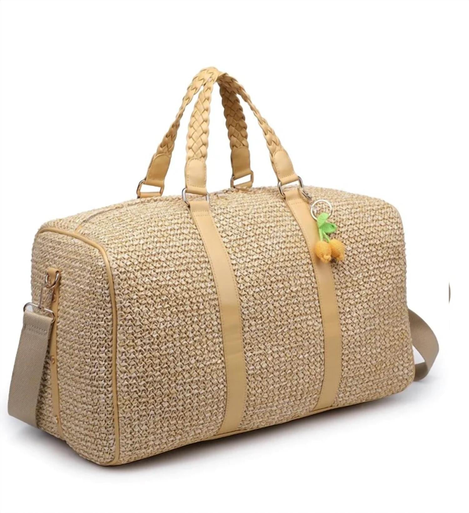 Urban Expressions - Women's Gone Coastal Weekender Bag - bags - beige - handbags