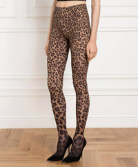 Valentino - Animal Print Tights
