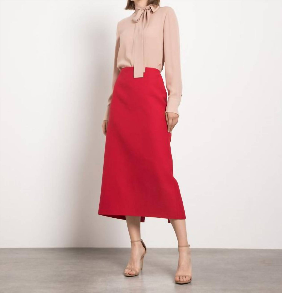 Valentino - Bow Tie Silk Blouse