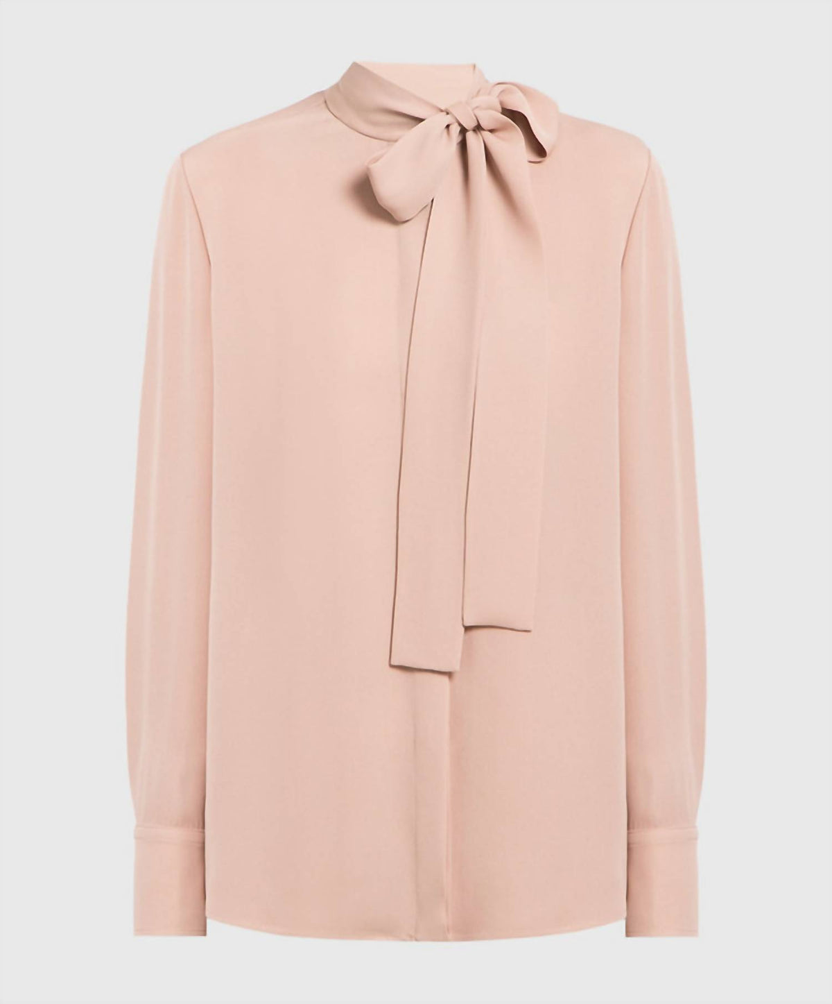 Valentino - Bow Tie Silk Blouse