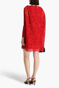 Valentino - Corded Lace Mini Dress