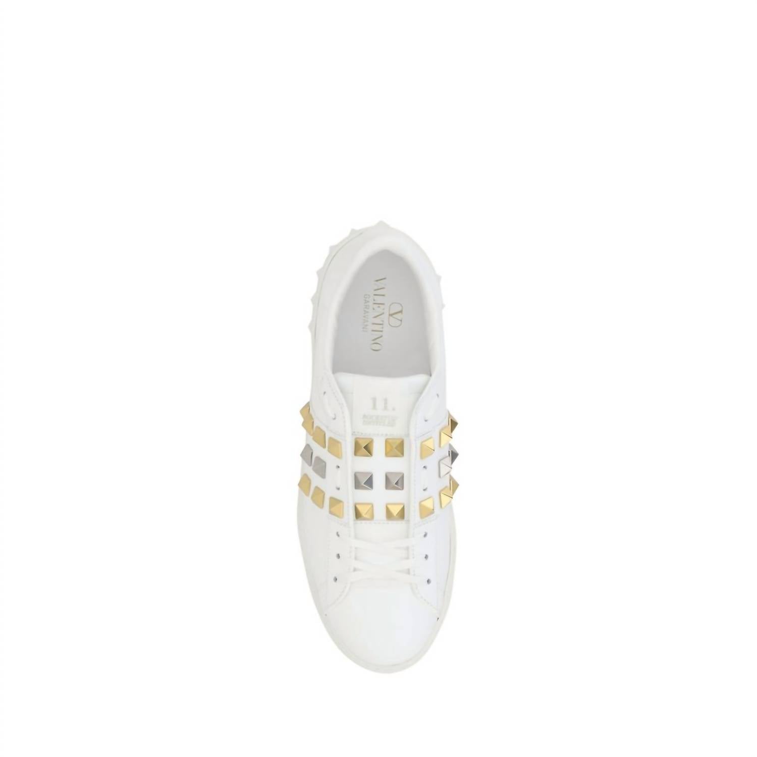 Valentino Garavani - Women's Rockstud Sneakers - leather - shoes - sneakers