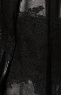 Valentino - Loose Glossy Leather Blouse