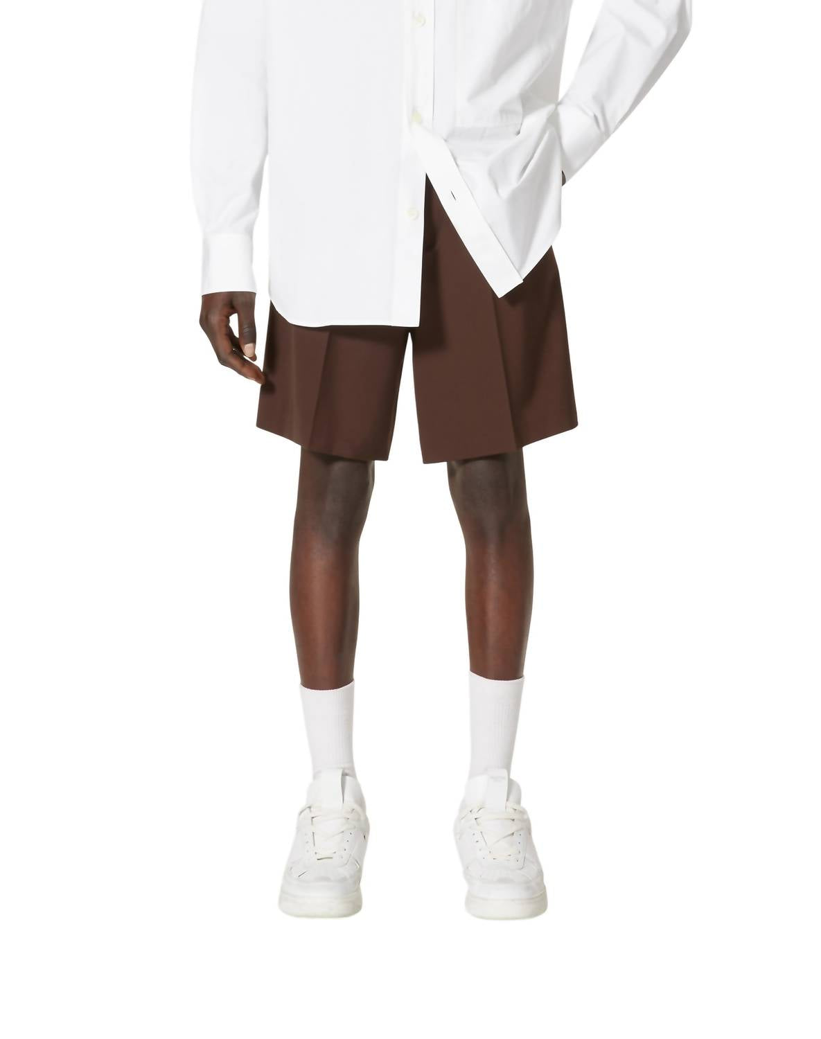 Valentino - Men's Tech Wool Bermuda Shorts