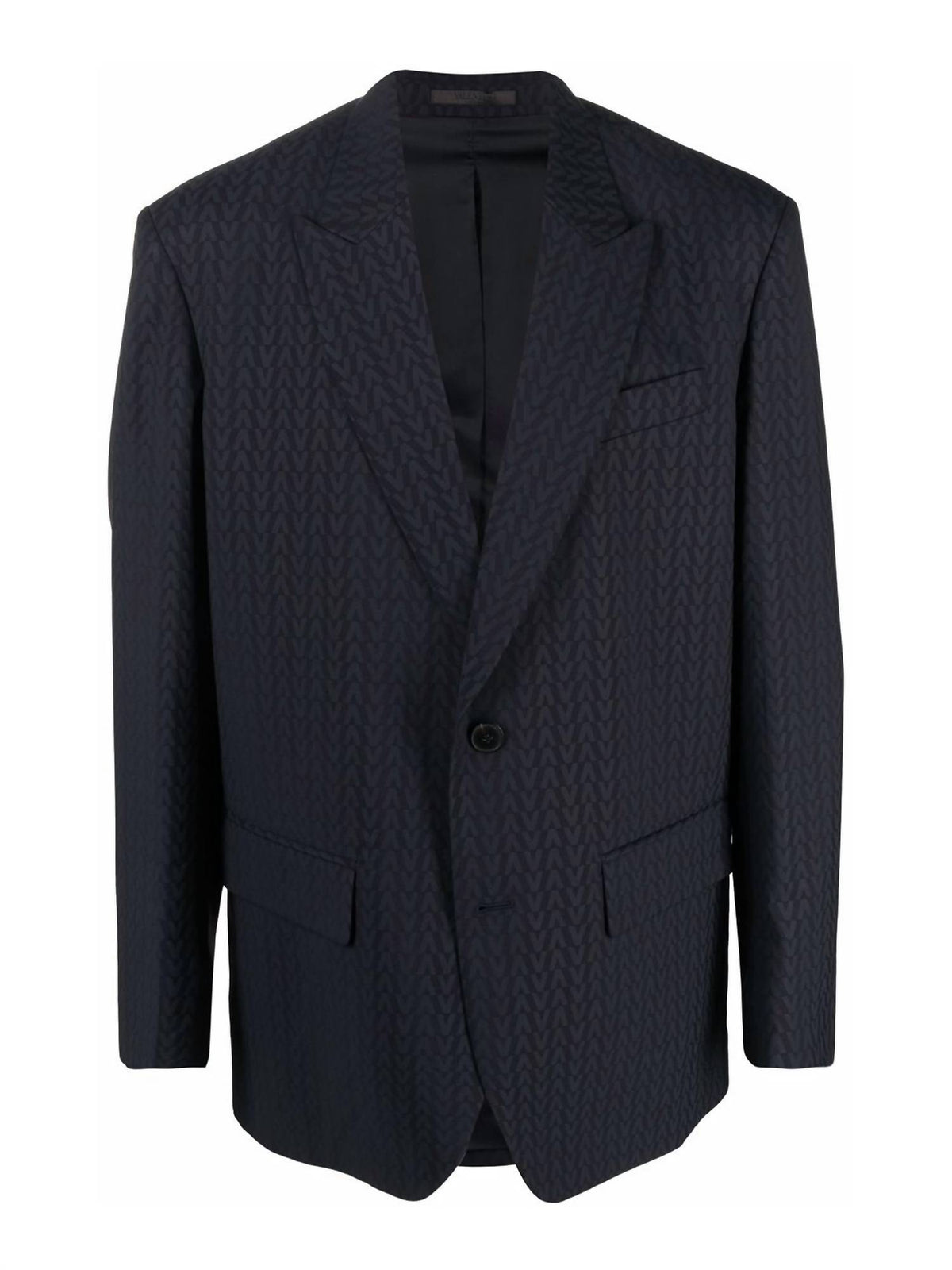 Valentino - Monogram Jacquard Wool Jacket